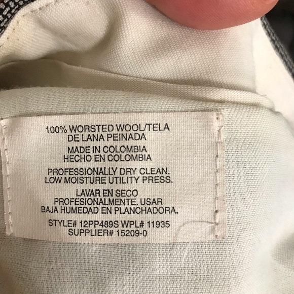 Town Craft gray pant suit men 46L - Picture 7 of 8